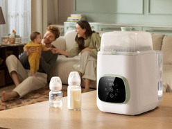 Momcozy family and bottle washer